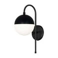 thumbnail image 1 of DAY-71W-MB Dainolite Dayana - One Light Wall Sconce-Matte Black Finish, 1 of 4