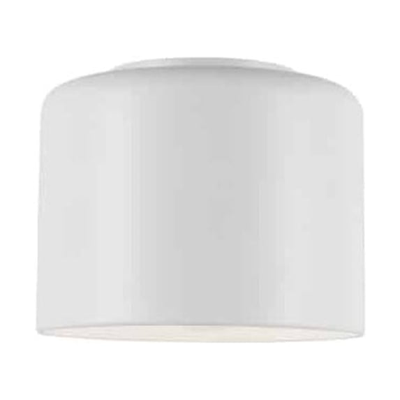 EMI-81FH-MW Dainolite Emilia - 1 Light Flush Mount-Matte White Finish