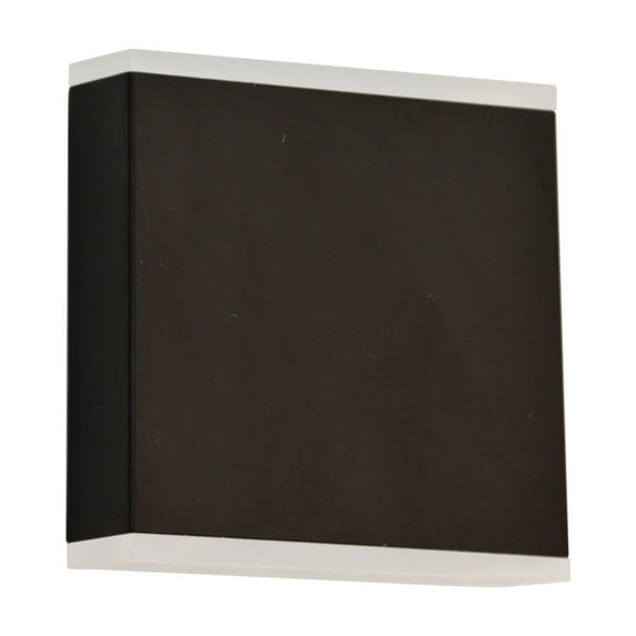 EMY-550-5W-MB Dainolite Emery - 4.88 Inch 15W 2 LED Wall Sconce-Matte Black Finish