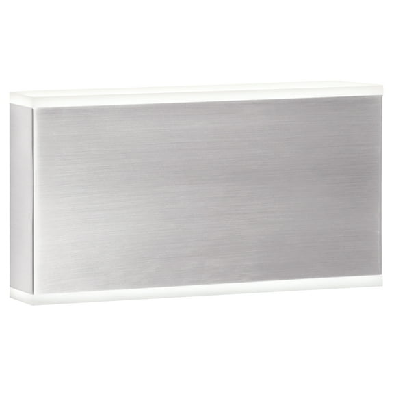 EMY-105-20W-SC Dainolite Emery - 20W 2 LED Wall Sconce In Modern Style-5 Inches Tall and 10 Inches Wide-Satin Chrome Finish