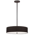 thumbnail image 1 of 571-204P-MB-BK Dainolite Everly - 4 Light Pendant-Matte Black Finish-Black  Shade Color, 1 of 4