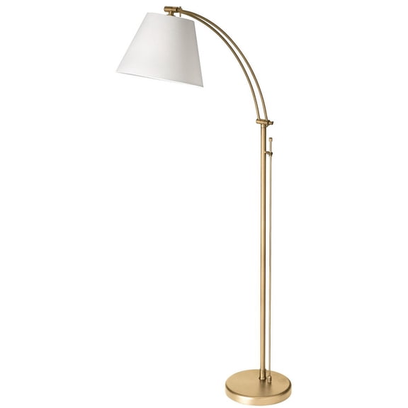 DM2578-F-AGB-Dainolite-Felix - 1 Light Floor Lamp In Modern Style-61 Inches Tall and 11 Inches Wide-Aged Brass Finish