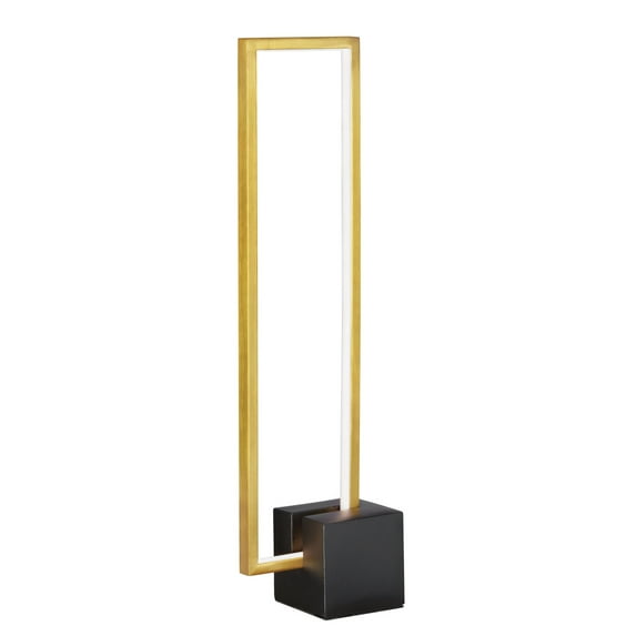 Dainolite 21.6W Table Lamp AGB w/ MB Concrete Base