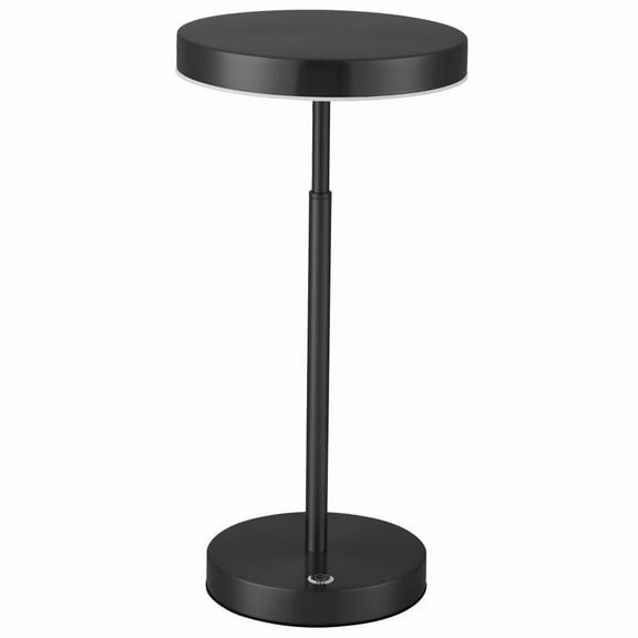 Dainolite Francine Table Lamp - 10W - Sandy Black - White Acrylic Diffuser