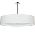 thumbnail image 1 of Dainolite - Helena - 6 Light Pendant-Polished Chrome Finish-White Shade Color, 1 of 3