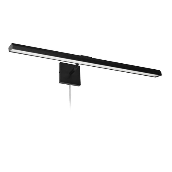 Dainolite Metal Contemporary 40 Watt Leonardo Matte Black Picture Light