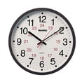 thumbnail image 1 of Dainolite Magnus -12" Office Clock 12/24 - Black, 1 of 4