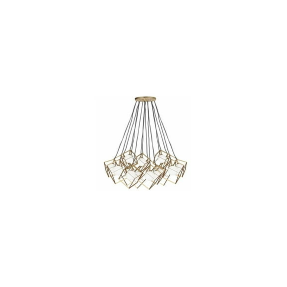 Dainolite Metal Modern 1 Light Thompson Gold Pendant