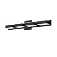 thumbnail image 1 of Dainolite Modern - VLD-215-4W-MB - 4 Light LED Wall Vanity Fixture, Matte Black Finish - Black, 1 of 3