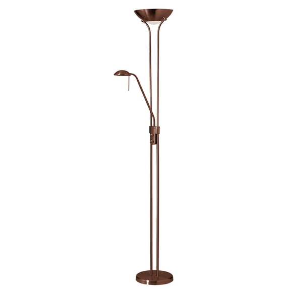 Dainolite Mother/Son Floor Lamp - Oil Brushed Bronze