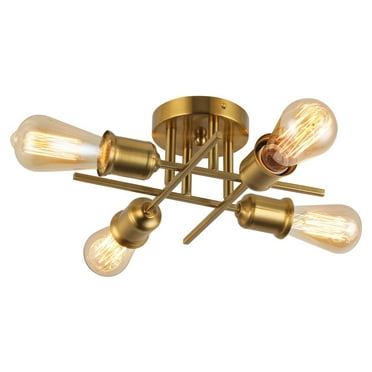 Dainolite 4LT Incandescent Semi-Flush Mount, AGB