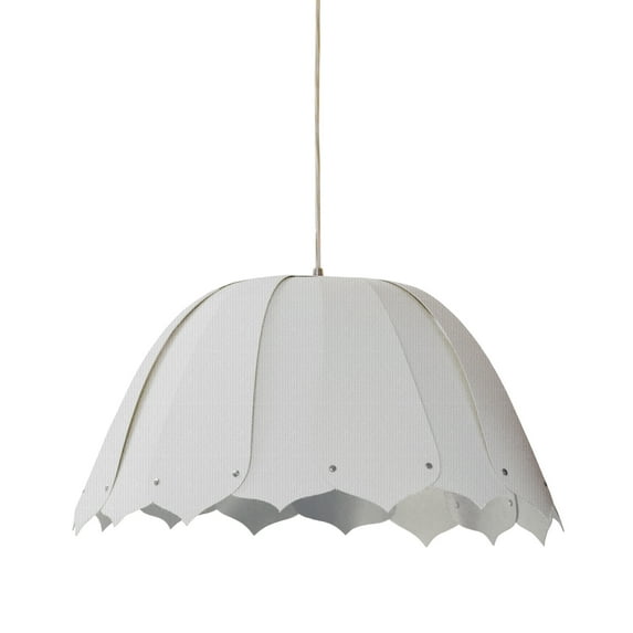 Dainolite - Noa - One Light Small Pendant Camelot White White Finish -