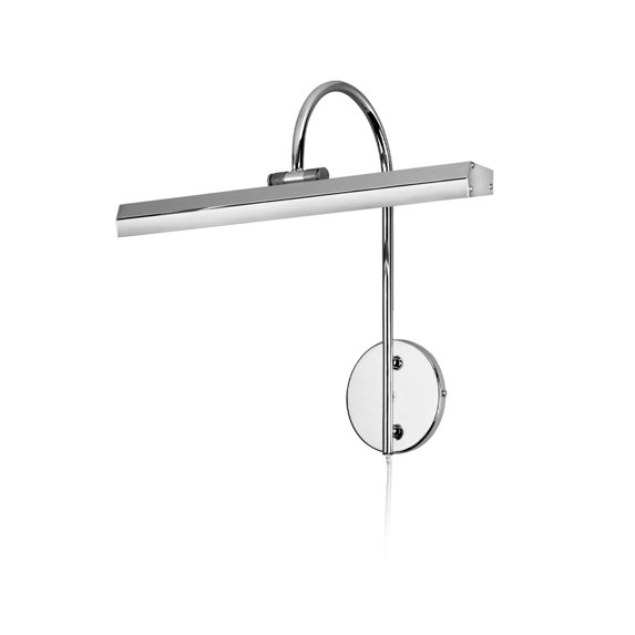 Dainolite PIC120-16LED-PC Display & Exhibit 24W LED Picture Light - Polished Chrome