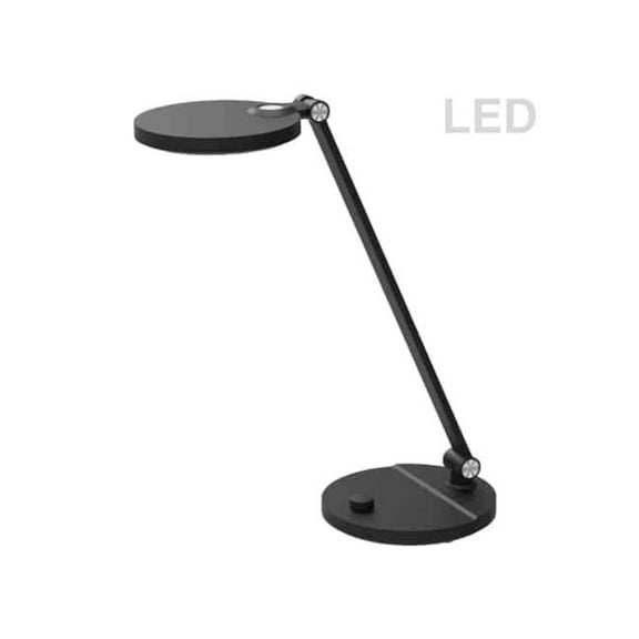 Dainolite 8W Table Lamp, Matte Black Finish