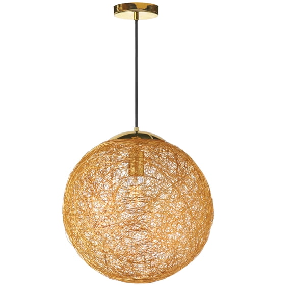 Dainolite - Payton - One Light Pendant Gold Finish - Dainolite