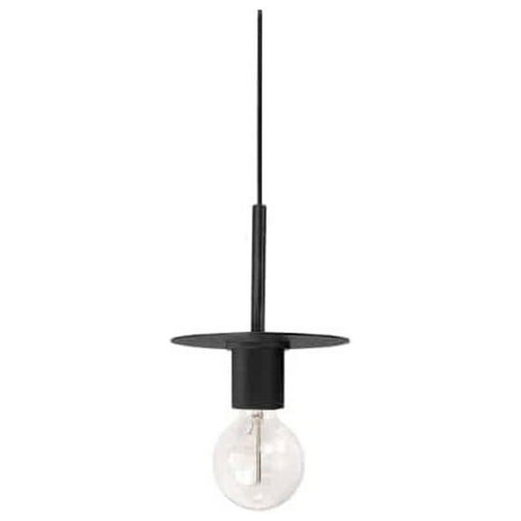 Dainolite RSW-61P-MB 1 Light Matte Black Pendant