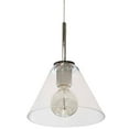 thumbnail image 1 of RSW-91P-PC-CLR Dainolite Roswell - 1 Light Pendant with Clear Glass-Polished Chrome Finish    -Traditional Installation, 1 of 2