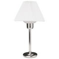thumbnail image 1 of Dainolite Table Lamp W/200W Bulb - Satin Chrome, 1 of 3