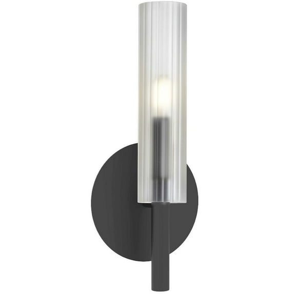 Dainolite 1LT Incandescent Wall Sconce, MB, FR Glass
