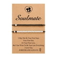 thumbnail image 1 of Dainty Bracelets for Women Pinky Promise Matching Bracelet for Couples Soulmate Man Distance Relationship Gifts for Women Men Him Her Cute Couple Gifts, 1 of 6