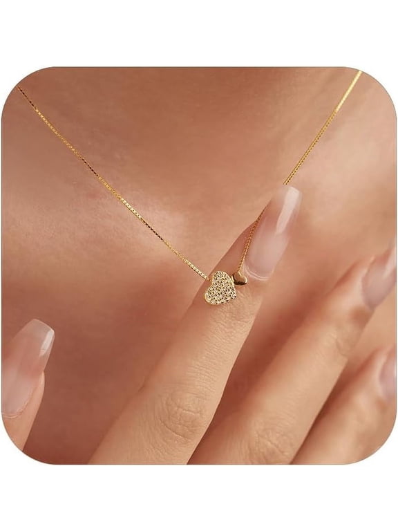 Dainty CZ Infinity Love Heart Opal North Star Pendant Choker Necklace for Women, Adjustable Chain, Birthday Gift for Mom or Daughter-a-