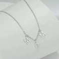 thumbnail image 1 of Dainty Custom Name Necklace Initial Letters Dangle Choker Women Jewelry, 1 of 9