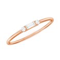 thumbnail image 1 of Rosec Jewels Dainty Diamond Promise Ring for Women (HI-SI Quality, April Birthstone), 10K Rose Gold, US 4.00, 1 of 4