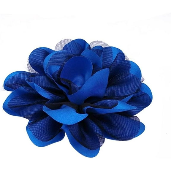 Dainty Flower Brooch for Women Ladies Delicate Camellia Corsage Elegant Dress Brooches for Wedding Party Dance Banquet Ceremony Versatile Floral Accessory for Clothing Hairstyling Large 11CM