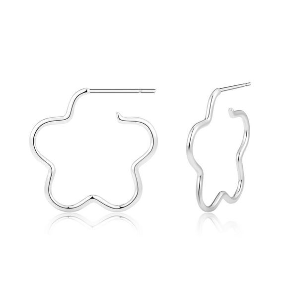 RYSKYJEWELRY Silver Drop Earrings, S925, Women