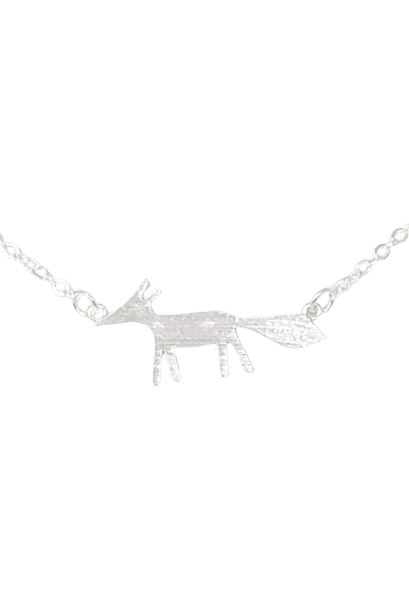 Dainty Fox Necklace