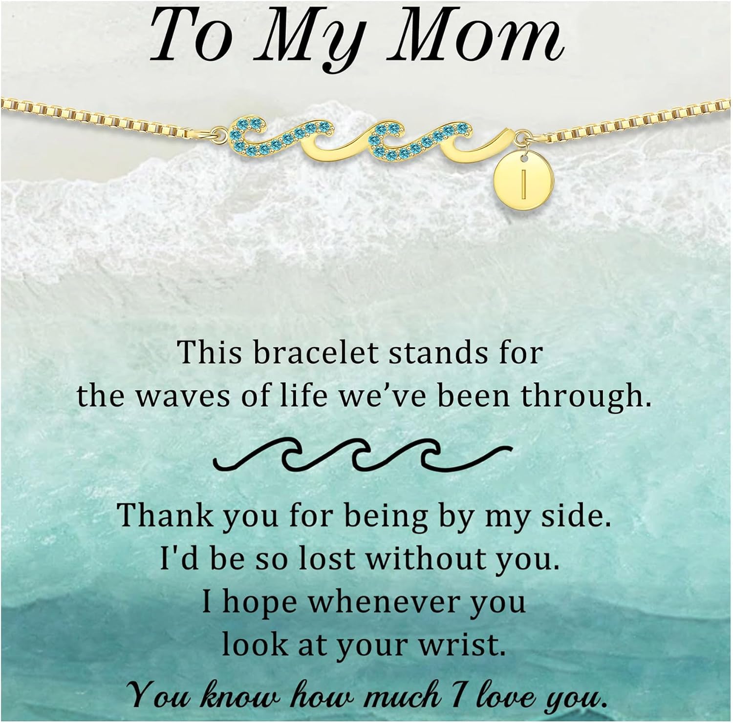Dainty Gold Bracelet With Initials, Gifts For Women Initial Bracelets ...