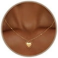 thumbnail image 1 of Dainty Gold Heart Necklace for Women Trendy 14K Gold/Silver Plate Cute Heart Pendant Choker Necklaces, 1 of 7