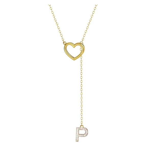 Dainty Gold Initial Necklace for Women, Customizable Letter Pendant Choker, Trendy Personalized Jewelry Gift for Her