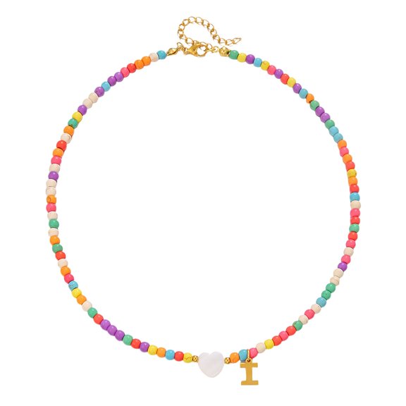 Gold Initial Necklace for Women/Teens - Alphabet Charm, Minimalist Style, Copper Material, Ideal Gift for Special Occasions