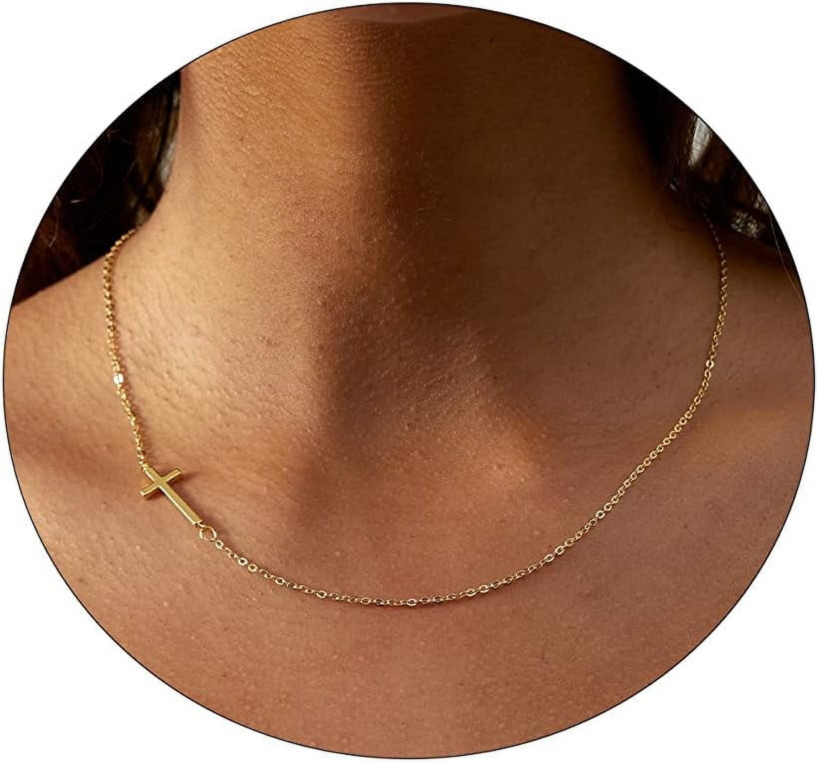 【TommassiniJewelry】Sideways Cross コインネックレス TommassiniJewelry】Sideways Cross コインネックレス