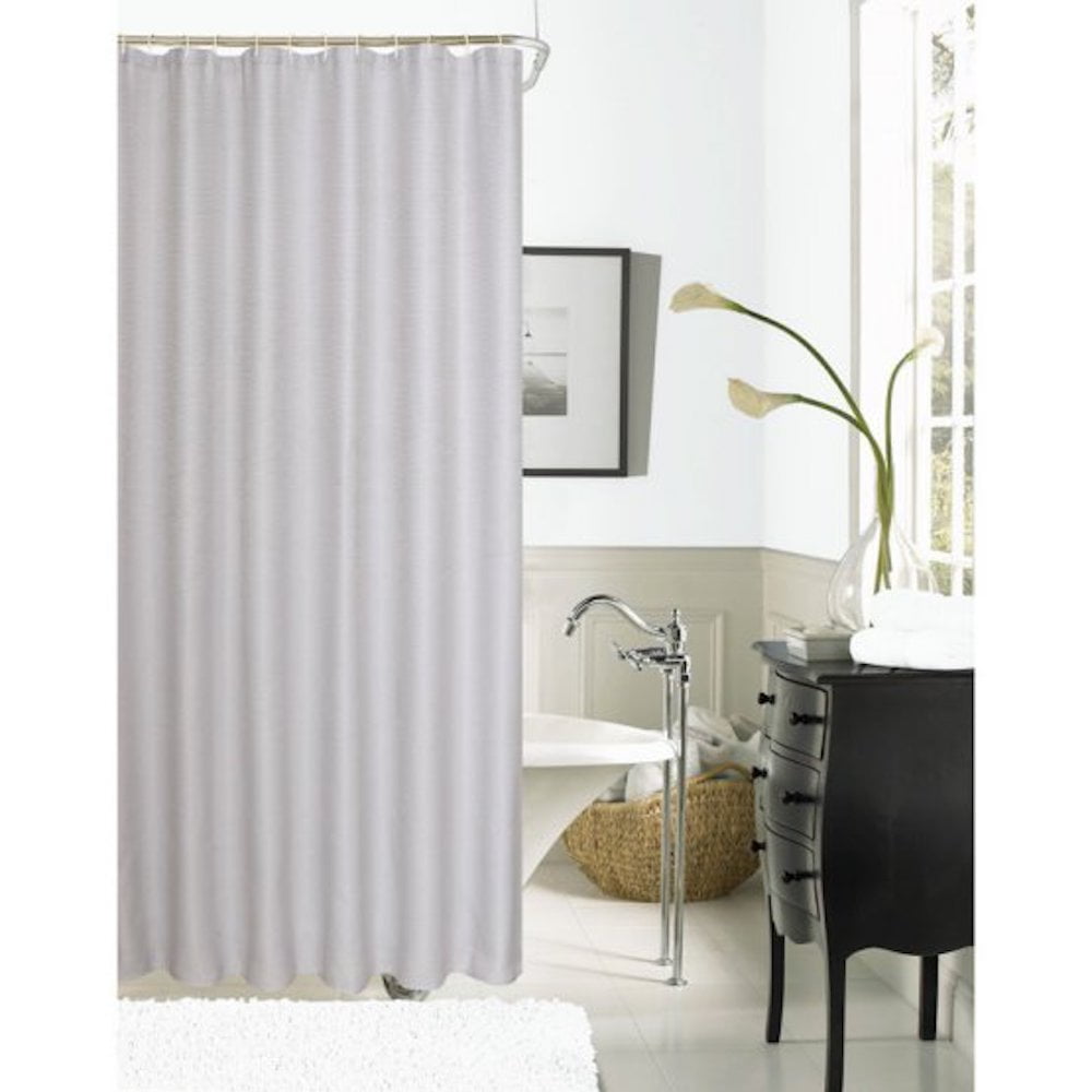 Dainty Home Exclusive Spa 251 Hotel Collection Waffle Shower Curtain