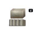 thumbnail image 1 of Dainty Home Galaxy Set of 4 Placemats In Champagne, 1 of 3