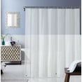 thumbnail image 1 of Dainty Home Heavy Weight Shower Curtain Liner With Magnetized Hem, Frosty, 1 of 11