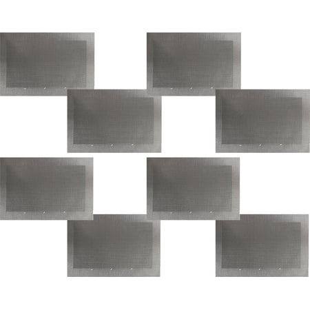 Dainty Home Napa Stain-Resistant Non-Slip Reversible Textilene Woven Set of 8 Placemats