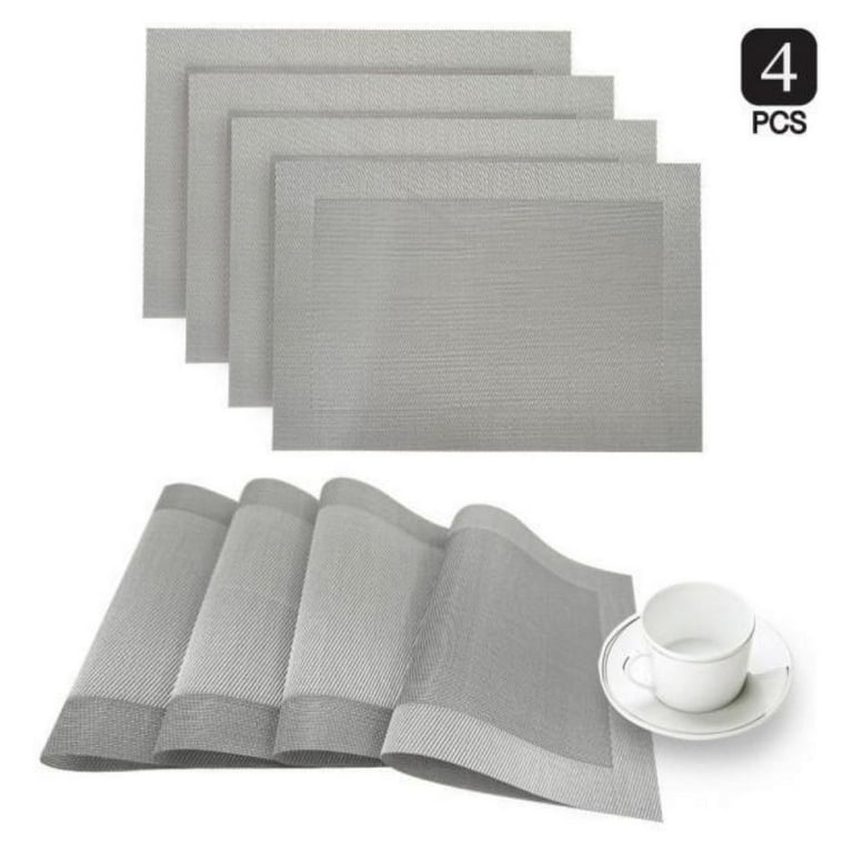 Napa Silver Textilene Placemat (Set of 4) Napa Silver Textilene Placemat (Set of 4)