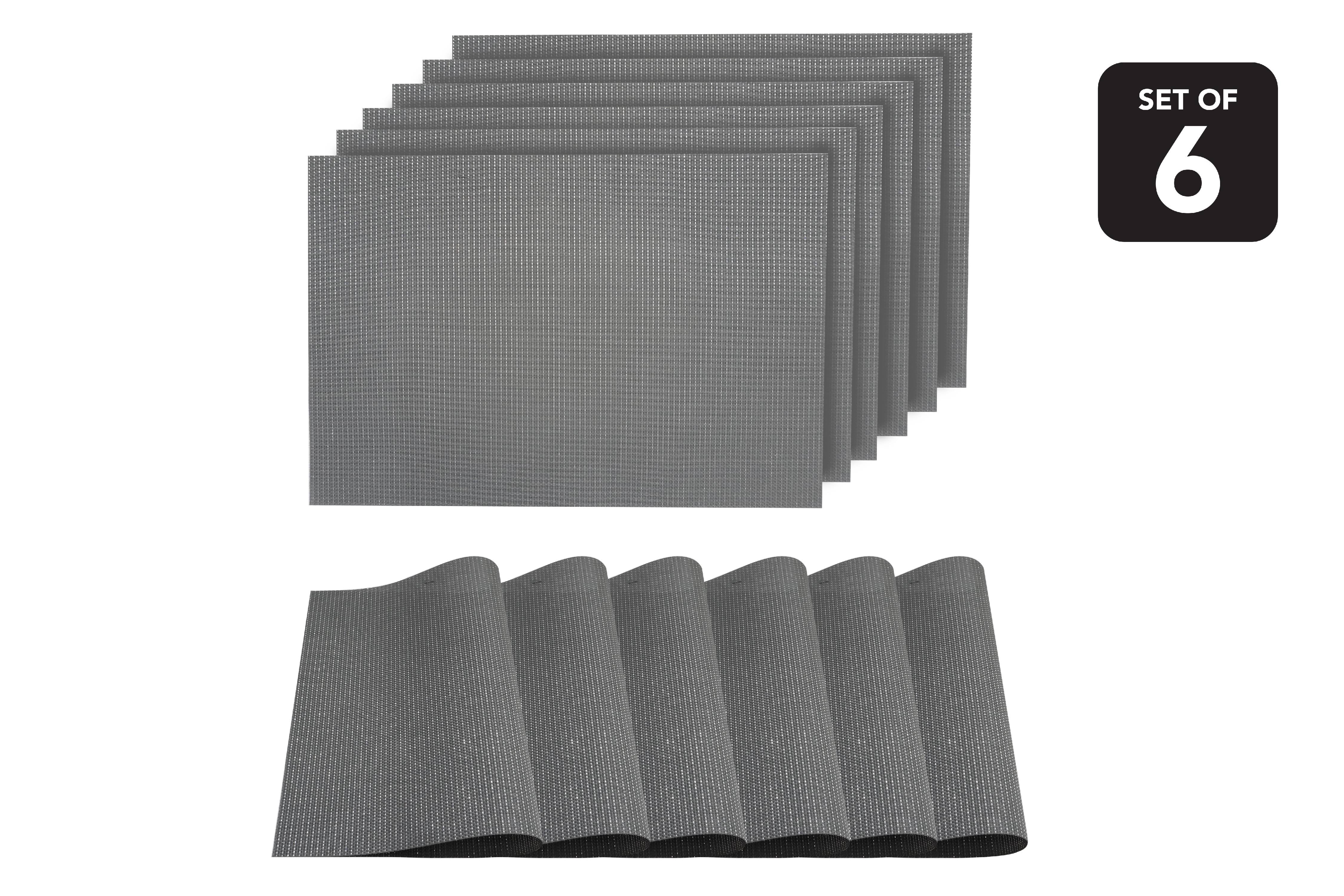 Garden Multi-Color Textilene Placemat (Set of 6) Garden Multi-Color Textilene Placemat (Set of 6)