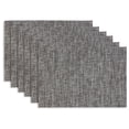thumbnail image 1 of Dainty Home Set of 6 Placemats | Elegant and Durable | 12x18 in PVC Non-Slip Washable Place Mats | Tear-Resistant Heat | Resistant Placemats, 1 of 4