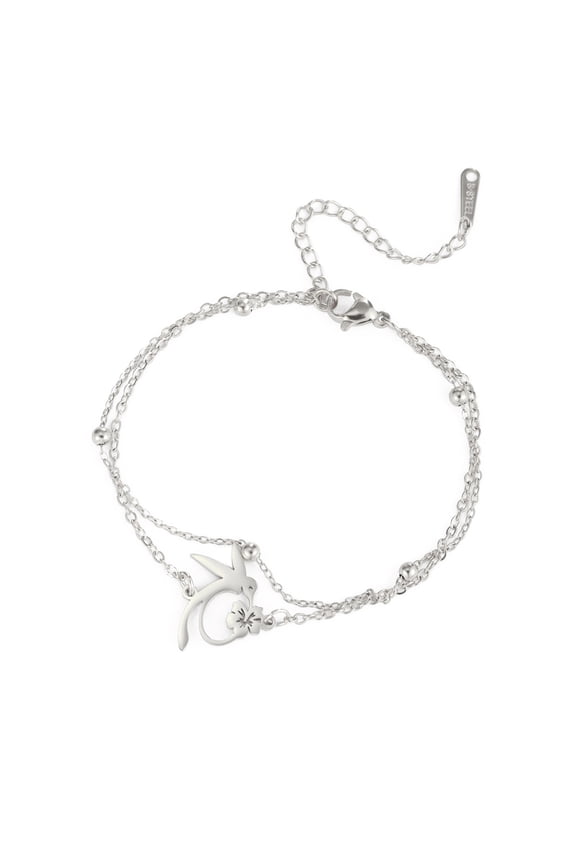 Dainty Hummingbird Pendant Adjustable Length Handchain Bohemian Styles Wristchain Handmade Feminine Accessory