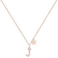 thumbnail image 1 of Dainty Initial Necklace Butterfly Pendant Necklace, 14K Gold Plated Cubic Zirconia Letter Dainty Necklaces Jewelry Birthday Gifts For Women[o2125], 1 of 2