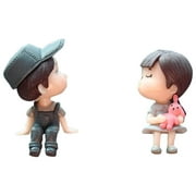 Dainzusyful Desk Accessories Room Decor Decorative Cute Cartoon Couple Dolls Dolls Decorate Gifts Between Couples Home Decor,Clearance Items