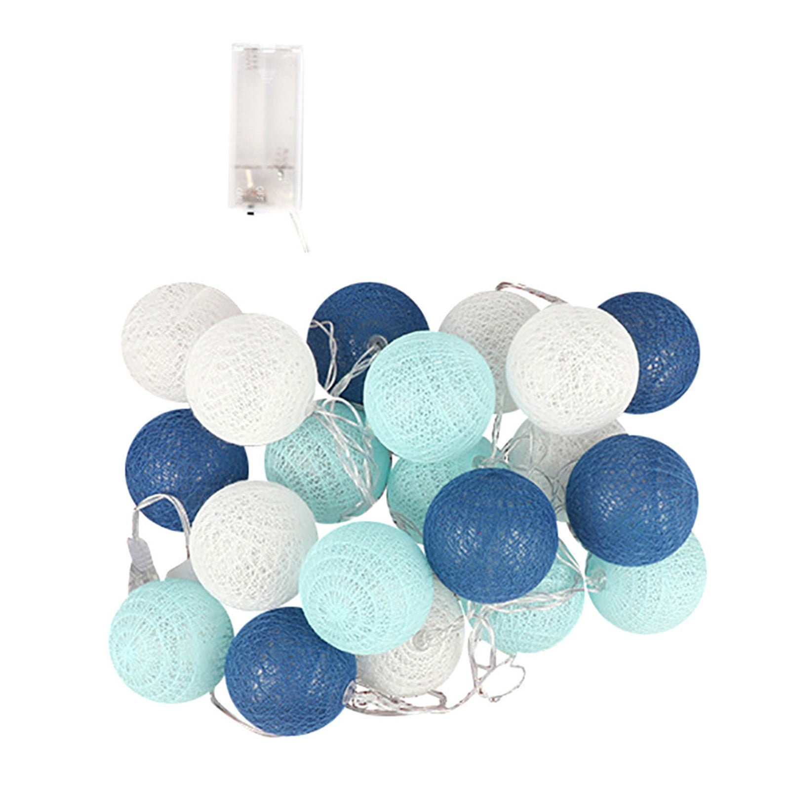 Dainzusyful Led Lights Room Decor1.5Meters 10 Cotton Ball String Lights ...