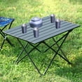 thumbnail image 1 of Daiosportswear 15.8x13.8x11.4in Portable Camping Table,Lightweight Folding Table,Aluminum Alloy Waterproof Sturdy Stable,Tool-Free Setup with Carry Bag for Outdoor Picnic/Beach/Hiking/Fishing, 1 of 6