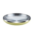 thumbnail image 1 of Daiosportswear 1PCS Stainless Steel Dinner Plates Metal Round Dinner Plates Unbreakable , Dishwasher Safe, Heat-Resistant for Indoor/Outdoor Use, Camping Everyday Meals, 1 of 6