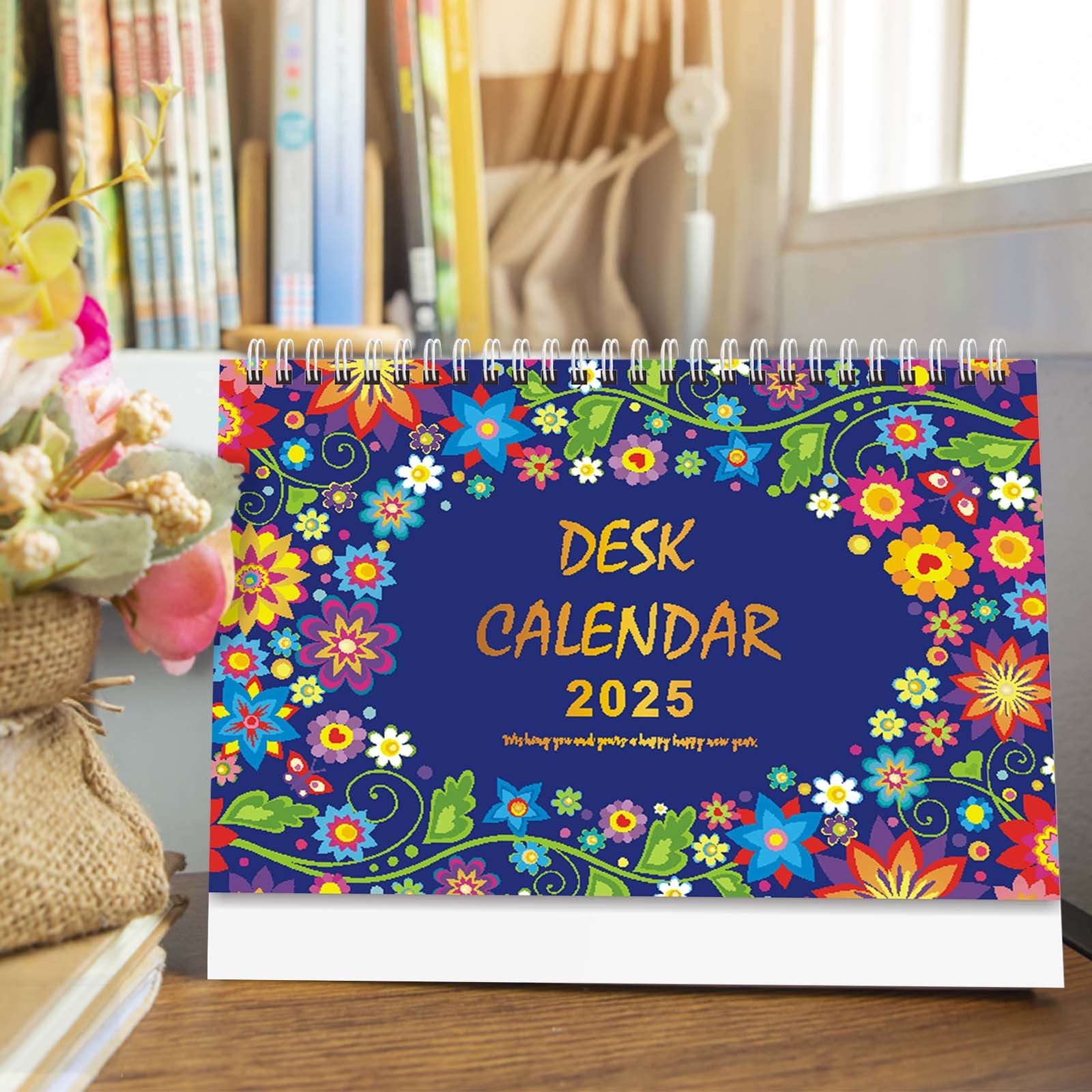 Daiosportswear 2025 Desk Calendar, January 2025 to Dec 2025 7.3" x 9