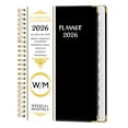thumbnail image 1 of Daiosportswear 2026 A5 Monthly Planner Notebook, English Schedule, Coil Bound, Double Line Binding, Inner Pocket, 8.3x5.8 Inches, Goal Achievement Tool, Organizer, 1 of 7